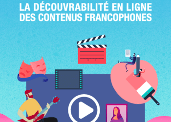 Infographie de l’OIF : « découvrabilité des contenus culturels francophones sur Internet »